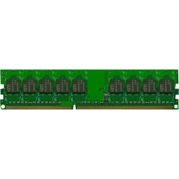 Das Bild zeigt ein DIMM (Dual Inline Memory Module) mit 8 GB DDR3-1600 Arbeitsspeicher. Es handelt sich hierbei um einen Typ von Random Access Memory (RAM), der in Computern verwendet wird, um temporäre Daten zu speichern und einen schnellen Zugriff zu ermöglichen, um die Leistungsfähigkeit des Computers beim Ausführen von Programmen zu verbessern. Der Arbeitsspeicher ist auf einer grünen Leiterplatte mit mehreren schwarzen Speicherchips installiert, die auf einer Seite mit goldenen Kontakten für die Einbindung in einen entsprechenden Slot auf einem Computer-Mainboard versehen ist.