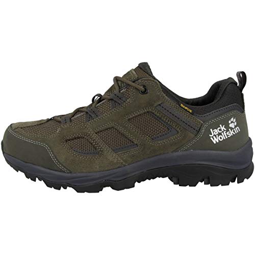 Jack Wolfskin Herren Vojo 3 Texapore Low M, Khaki Phantom, 45 EU